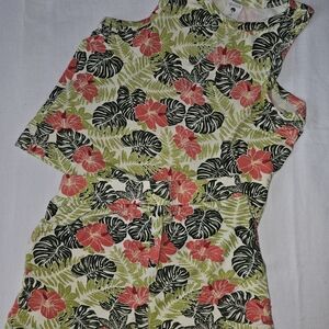 Kate Quinn Bamboo Tropical Print 2 Pc Set